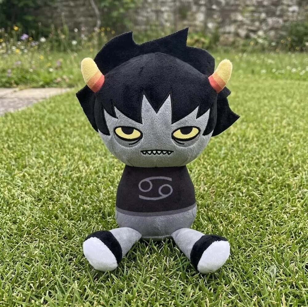 Homestuck Karkat Vantas Plush – Anime Troll Cosplay Prop, 25Cm Soft Toy